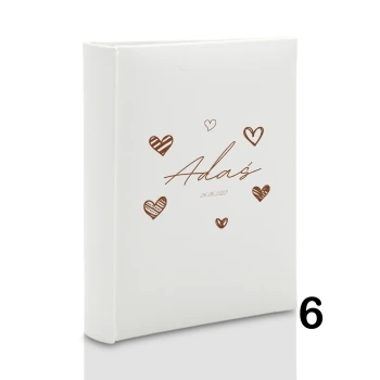 Album na chrzest, wsuwany, 50 zdjęć 15X21, personalizowany, 12 wzorów
